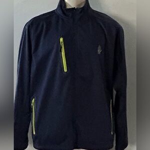 Zero Restriction Tour Series Jacket Mens XL Navy Golf Windbreaker
